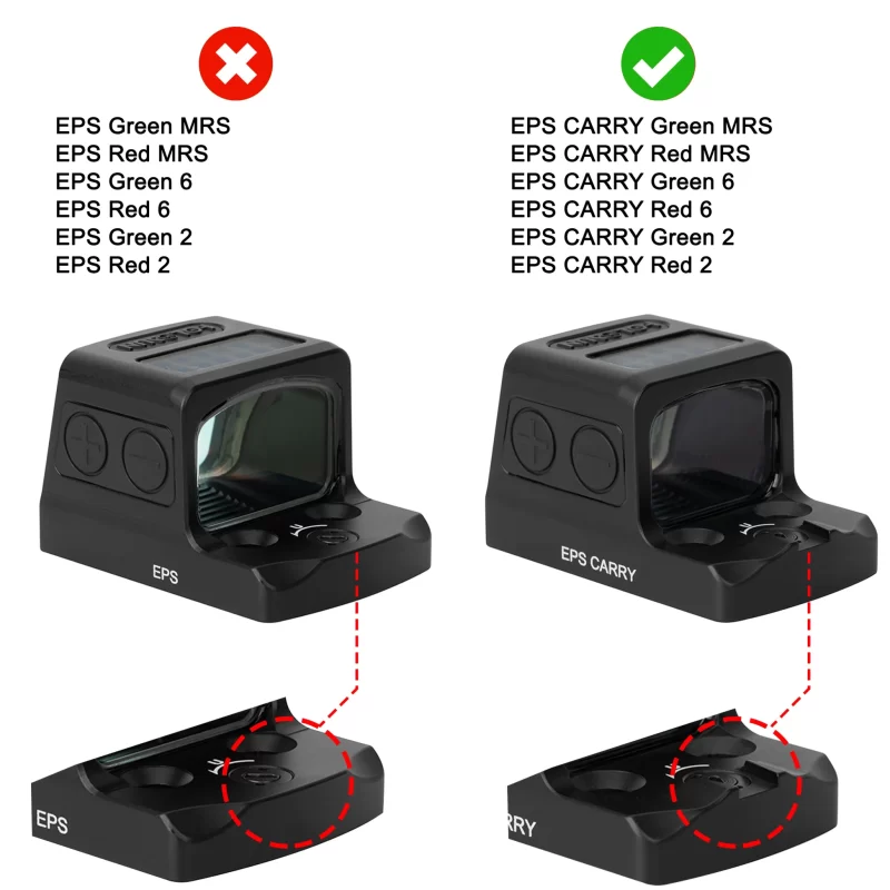 How to factory reset holosun eps carry red dot