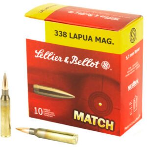 338 Lapua Mag - Sellier & Bellot Ammo HPBT