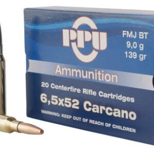 6.5x52mm Carcano - Prvi PPU Ammo FMJ