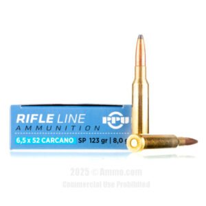 6.5x52mm Carcano - Prvi PPU Ammo FMJ