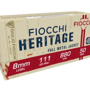 8mm Lebel - Fiocchi Revolver Ammo FMJ