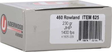 Buffalo Bore Ammunition 35D20 Personal Defense Strictly Business 460 Rowland 255 Gr Hard Cast Flat Nose (HCFN) 20 Per Box/ 12 Cs Buffalo Bore Ammunition 35D20 Personal Defense Strictly Business 460 Rowland 255 Gr Hard Cast Flat Nose (HCFN) 20 Per Box/ 12 Cs