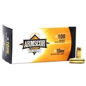 CCI 5221 Blazer Brass 10mm Auto 180 GR FMJ Flat Nose 50 Rounds