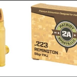 Fiocchi 223A Training Dynamics 223 Rem 55 Gr Full Metal Jacket Boat Tail (FMJBT)