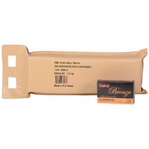 Fiocchi 223A Training Dynamics 223 Rem 55 Gr Full Metal Jacket Boat Tail (FMJBT)