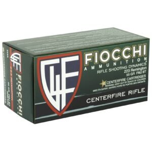 Fiocchi 223A Training Dynamics 223 Rem 55 Gr Full Metal Jacket Boat Tail (FMJBT)