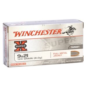 Fiocchi 9X21 Shooting Dynamics 9x21 IMI 123 Gr Full Metal Jacket Truncated-Cone 50 Bx/ 20 Cs