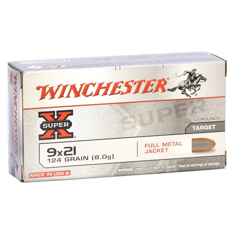 Fiocchi 9X21 Shooting Dynamics 9x21 IMI 123 Gr Full Metal Jacket Truncated-Cone 50 Bx/ 20 Cs Fiocchi 9X21 Shooting Dynamics 9x21 IMI 123 Gr Full Metal Jacket Truncated-Cone 50 Bx/ 20 Cs