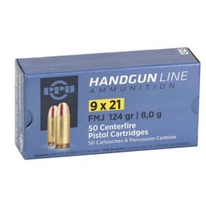 Fiocchi 9X21 Shooting Dynamics 9x21 IMI 123 Gr Full Metal Jacket Truncated-Cone 50 Bx/ 20 Cs