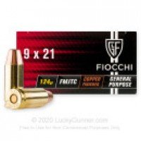 Fiocchi 9X21 Shooting Dynamics 9x21 IMI 123 Gr Full Metal Jacket Truncated-Cone 50 Bx/ 20 Cs Fiocchi 9X21 Shooting Dynamics 9x21 IMI 123 Gr Full Metal Jacket Truncated-Cone 50 Bx/ 20 Cs
