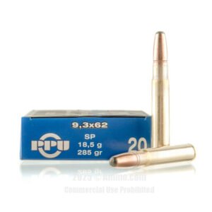 Hornady 82303 Dangerous Game 9.3x62 Mauser 286 GR InterLock SP/RP - 20rd Box