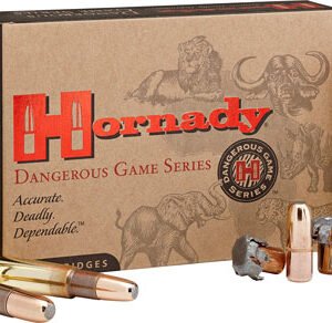 Hornady 8231 Dangerous Game InterLock Spire Point Recoil Proof 270 Grain .375 Ruger 2840 Fps