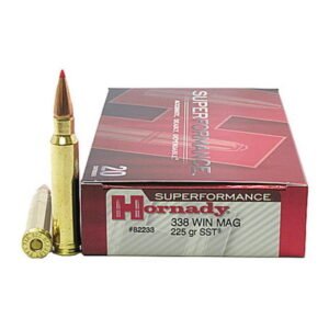 Hornady 823394 Outfitter CX Copper Alloy EXpanding 225 Grain .338 Winchester Magnum 2800 Fps