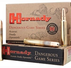 Hornady 8264 Dangerous Game Dangerous Game Solid 500 Grain .470 Nitro Express 2150 Fps