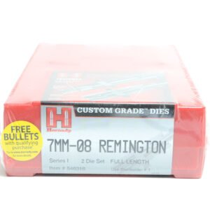 Hornady Custom Grade 2 Die Set 7mm-08 Remington