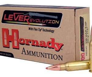 HORNADY LEVEREVOLUTION 200GR-338 MARLIN FTX 20RD 10BX/CS