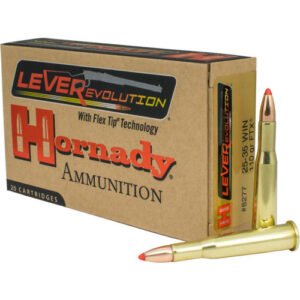HORNADY LEVEREVOLUTION 25-35-WIN 110GR FTX 20RD 10BX/CS