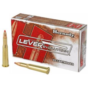 HORNADY LEVEREVOLUTION 25-35-WIN 110GR FTX 20RD 10BX/CS