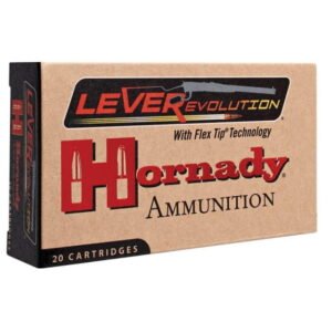 Hornady LEVERevolution Rifle Ammo 450 Marlin 325 Gr. FTX 20 Rd.