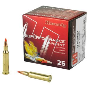 Hornady Superformance Varmint Ammo 17 Hornet 20 Gr. V-Max 25 Rd.