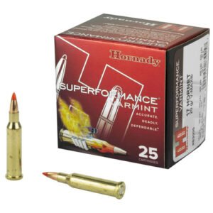 Hornady Superformance Varmint Ammo 17 Hornet 20 Gr. V-Max 25 Rd.