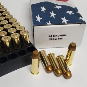 HSM 44M1N Cowboy Action 44 Rem Mag 240 Gr Semi Wadcutter (SWC)