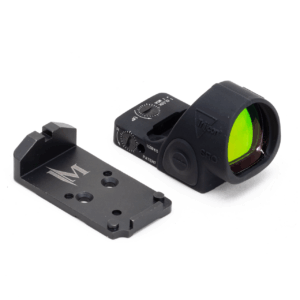 ICM CZ Shadow 2 Optic Ready Plate w/Rear Sight for RMR, SRO, 407C, 507C by Impact CNC Machine