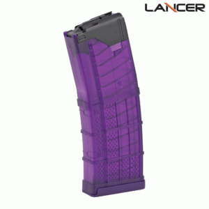 Lancer L5AWM AR-15 30 Round Translucent Purple Magazine