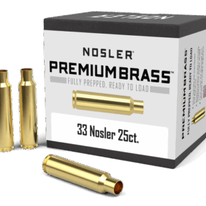 Nosler 33 Nosler Brass 25 Count
