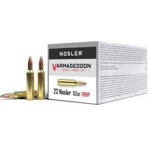 Nosler Match Grade 22 Nosler Ammo 70 Grain Nosler RDF Jacketed Hollow Point Box Of 20 Nosler Match Grade 22 Nosler Ammo 70 Grain Nosler RDF Jacketed Hollow Point Box Of 20