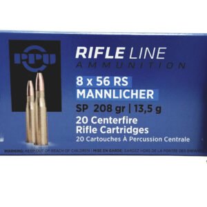 PPU 8X56R MANNLICHER 208GR JSP-20RD 10BX/CS