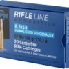 PPU AMMO 6.5X54 MANN SHOENAUER-156GR. JSP-RN 20RD 10BX/CS