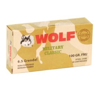 Prvi Partizan PP6GF PP6GF Full Metal Jacket Boat Tail 110110 Grain 6.5mm Grendel 2756 Fps