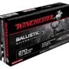 Winchester Ballistic Silvertip Rifle Ammo 270 WSM 150 Gr. Ballistic Silvertip 20 Rd.