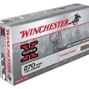 Winchester Ballistic Silvertip Rifle Ammo 270 WSM 150 Gr. Ballistic Silvertip 20 Rd.