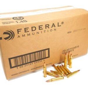 223 5.56x45 Ammo 55gr FMJ Federal American Eagle 1000rd Bulk Case